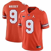 Florida Gators 9 Dre Massey Orange College Football Jersey Dzhi,baseball caps,new era cap wholesale,wholesale hats